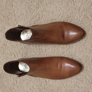 Ted Baker Jeema Brown leather booties,  size 9